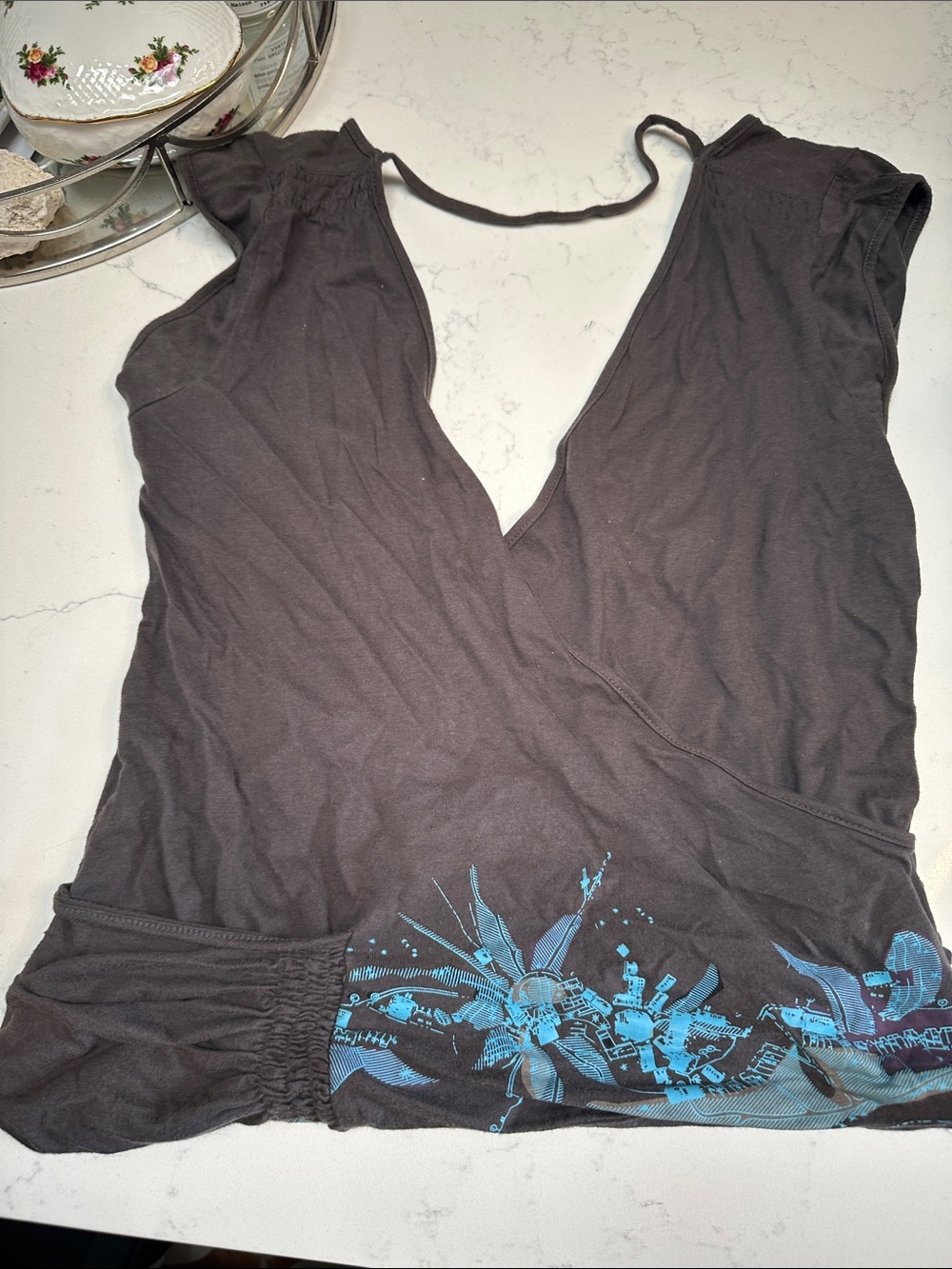 Diesel backless top